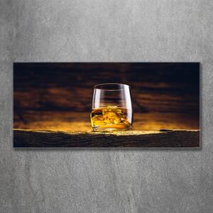 Foto-obraz fotografie na skle Bourbon ve sklenici osh-95142140