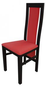 Židle JK4, Barva dřeva: wenge, Potah: ekokůže Soft 010 Mirjan24 5902928406658