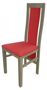 Židle JK4, Barva dřeva: sonoma, Potah: ekokůže Soft 010 Mirjan24 5902928405972