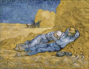 Vincent van Gogh - Obrazová reprodukce Siesta, (40 x 30 cm)