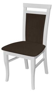 Židle JK37, Barva dřeva: bílá, Potah: Casablanca 2308 Mirjan24 5902928397901