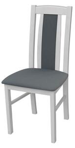 Židle JK26, Barva dřeva: bílá, Potah: Lawa 02 Mirjan24 5902928409598