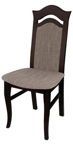 Židle JK45, Barva dřeva: ořech, Potah: ekokůže Soft 010 Mirjan24 5902928930733