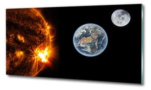Foto obraz sklo tvrzené Sluneční soustava osh-95492268