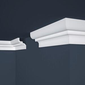 Nástěnná dekorativní lišta XPS E-9, rozměr 2000x62x80mm, IMPOL TRADE