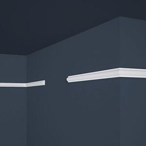 Nástěnná dekorativní lišta XPS E-27, rozměr 2000x11x23mm, IMPOL TRADE
