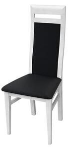 Židle JK70, Barva dřeva: bílá, Potah: ekokůže Soft 011 Mirjan24 5902928608366