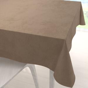 Biante Sametový čtvercový ubrus Velvet Premium SVP-034 Kávově hnědý 40x40 cm