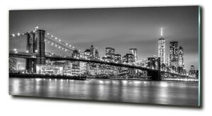 Foto obraz sklo tvrzené Brooklynský most osh-95854275