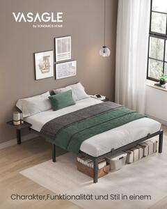 Kovová manželská postel 160 cm RMB095B01