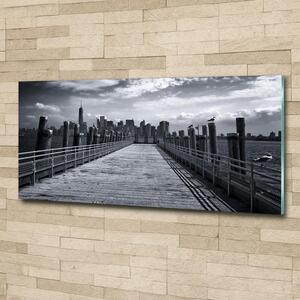 Fotoobraz na skle New York panorama osh-96015759