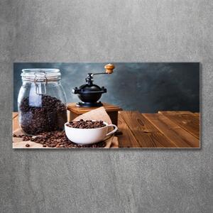 Foto obraz skleněný horizontální Mlýnek na kávu osh-96066754