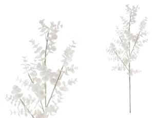 Eukalyptus větev, bílá barva NL0074-WH