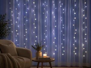 Vánoční LED světelný mikro závěs - 3m, 200 LED, více barevných variant Barva: Studená bílá
