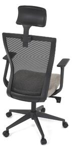 Kancelářská židle MARIE černo-béžová