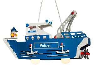Dětský lustr policejní lodi s „Joe“