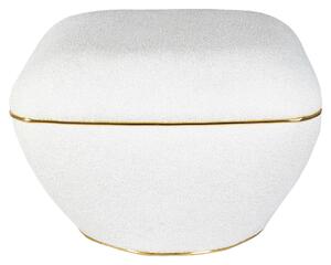 TABURET, textil, 60/42,5 cm MID.YOU - Taburety, Online Only