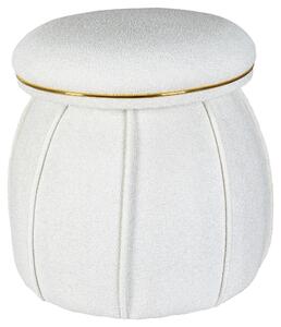 TABURET, textil, 51,5/55 cm MID.YOU - Taburety, Online Only