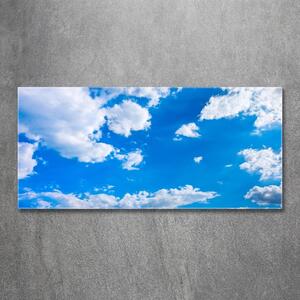 Foto obraz sklo tvrzené Oblaka na nebi osh-97609006