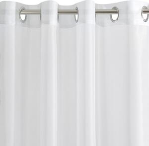 Bílá záclona ALEXA 135x250 cm