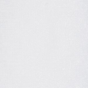 Bílá záclona ESEL na pásce vyrobena z hladké lesklé látky 350X250 cm