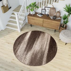 Makro Abra Kulatý koberec SARI K206A světle hnědý Rozměr: průměr 130 cm