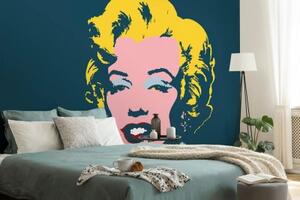 Tapeta Marilyn Monroe v pop art designu - 150x100