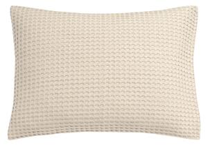 Vandyck Luxusní povlak na polštář Home Piqué waffle 40x55cm Cream tan
