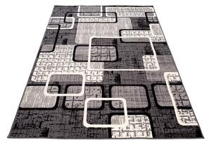Chemex Moderní koberec Tap - geometrické tvary 3 - šedý Rozměr koberce: 80x150 cm