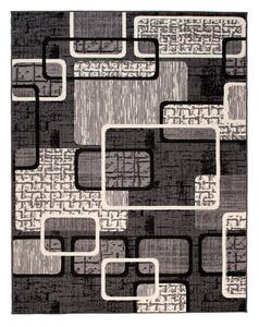 Chemex Moderní koberec Tap - geometrické tvary 3 - šedý Rozměr koberce: 80x150 cm