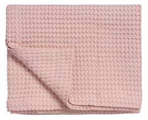 Vandyck Luxusní přehoz na postel Home Piqué waffle Sepia pink - 160x250 cm