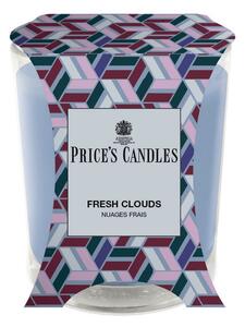 Price’s Price's vonná svíčka ve skle Fresh Clouds - hoření 45h
