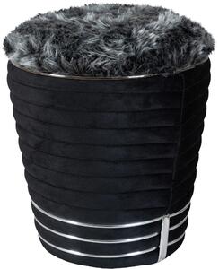 TABURET, textil, 42/50 cm MID.YOU - Taburety, Online Only