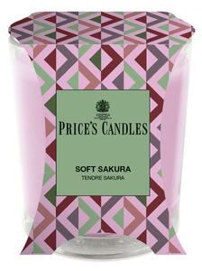 Price’s Price's vonná svíčka ve skle Soft Sakura - hoření 45h