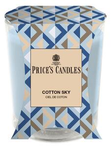 Price’s Price's vonná svíčka ve skle Cotton Sky - hoření 45h