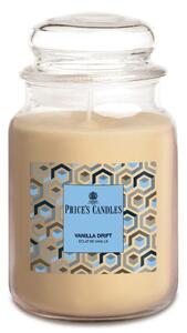 Price’s Price's MAXI vonná svíčka ve skle Vanilla Drift - hoření 130h