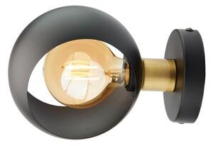 Nástěnné svítidlo CYKLOP 1xE27/60W/230V černá