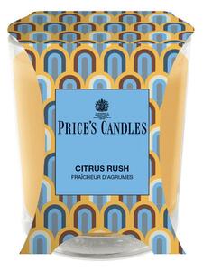 Price’s Price's vonná svíčka ve skle Citrus Rush - hoření 45h