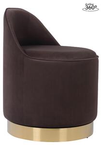 OTOČNÝ TABURET, textil, 52/68 cm MID.YOU - Taburety, Online Only