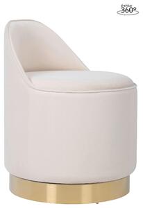 OTOČNÝ TABURET, textil, 52/68 cm MID.YOU - Taburety, Online Only