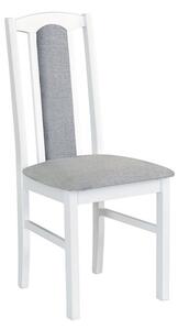 Jídelní židle Dalem VII, Barva dřeva: bílá, Potah: 9 - Bergamo 64 Mirjan24 5902928654325