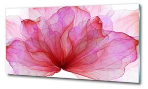 Foto obraz sklo tvrzené Růžová květina osh-98648030