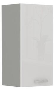 Horní kuchyňská skříňka Multiline 30 G-72 F, Barva: šedá / krémový lesk Mirjan24 5902928216233