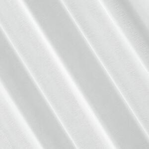 Eurofirany Bílá záclona na pásce REBECCA 140x250 cm