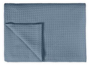 Vandyck Luxusní přehoz na postel Home Piqué waffle Faded denim - 160x250 cm
