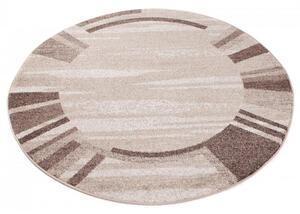 Kusový koberec France béžový kruh 100x100cm