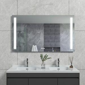 EBS Mars Zrcadlo 140 x 70 cm s LED osvětlením a dotykovými tlačítky MARSZ14070