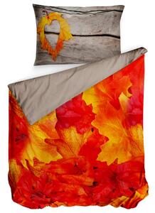 Gipetex Natural Dream 3D italské povlečení 100% bavlna Podzim - 140x200 / 70x90 cm
