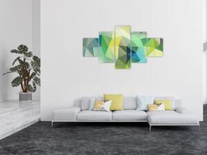 Obraz geometrické abstrakce (125x70 cm)
