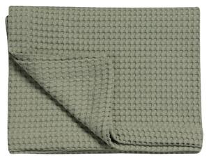 Vandyck Luxusní přehoz na postel Home Piqué waffle Light Olive - 160x250 cm